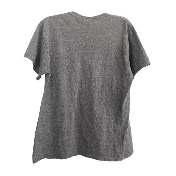 Gildan Unisex Adult Size Large T-Shirt Chiefs Red & Gold Kingdom Kansas City - Picture 2 of 6